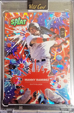 MANNY RAMIREZ | 2024 Wild Card Splat Baseball One of One 1/1  Boston Red Sox🔥🔥