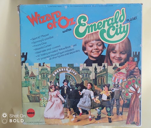 Mego Wizard Of Oz Emerald City Playset Figures 70s Toys Tin Lion Dorothy Parts