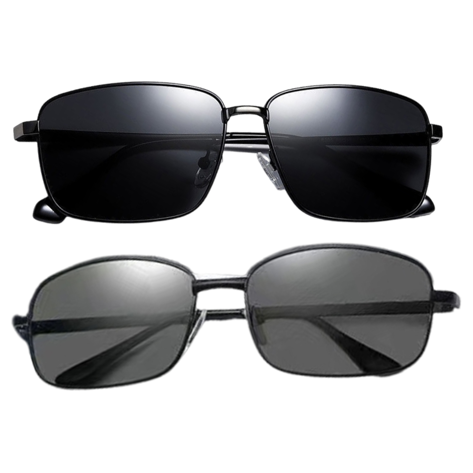 Polarized Photochromic Sunglasses Men Driving Sports Fishing Chameleon Glasses