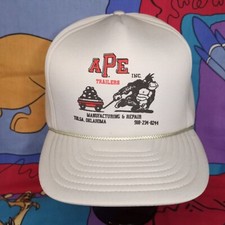 Ape Trailers Rope Trucker Hat Made in USA