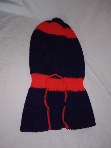 Vintage Winter Ski Mask 8" Wide And 15 1/2" Long - Picture 3 of 4