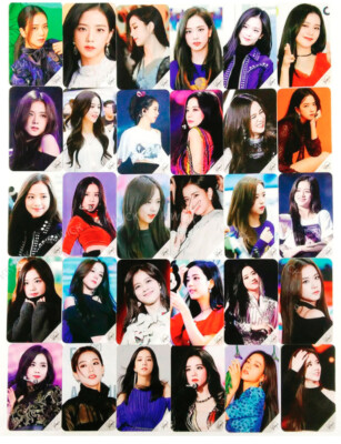 30p Set Kpop BLACKPINK JISOO Fotokarte K-POP Event Nachricht Fotokarten Sammlung