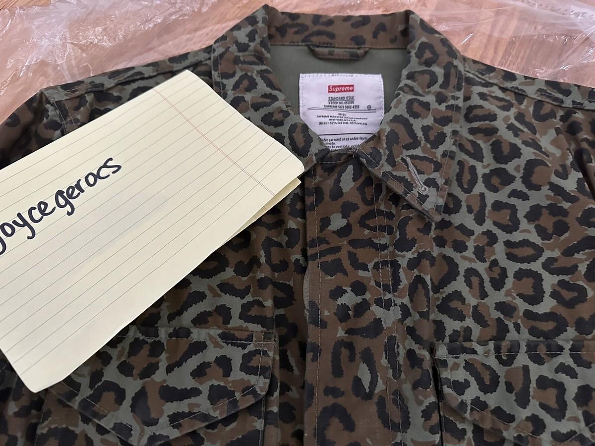 Supreme leopard M-51 Jacket Brand New Size Large Original Supreme leopard M-51 Jacket Brand New Size Large Original