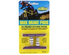 Kool Stop BMX Brake Pads Purple  Threaded 
