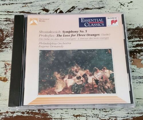 NM Shostakovich - Symphony No 5 & Prokofiev - Love for Three Oranges US CD - Picture 1 of 3
