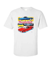 1961 1962 1963 Ford Thunderbird Classic Car T-shirt Single OR Double Print