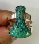 HSN Jay King Sterling Silver Hubei Turquoise Freeform Ring Size 7 — photo 5