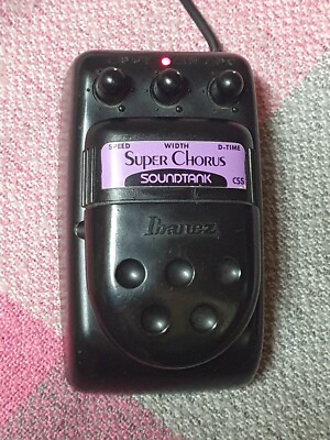 Ibanez CS5 Super Chorus - Pedal Effekt Gitarre Modulation - vintage!