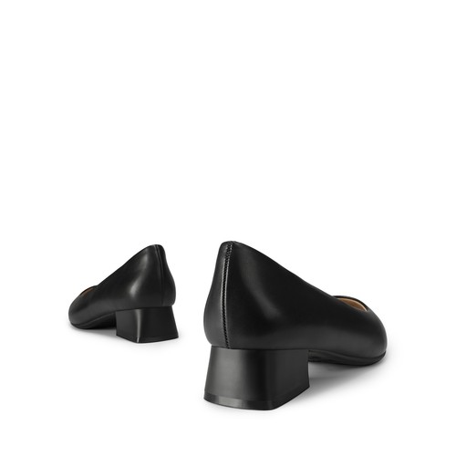 US Women Low Chunky Block Heel Pointed Toe Comfort Pump Dress Shoes - Picture 4 of 19