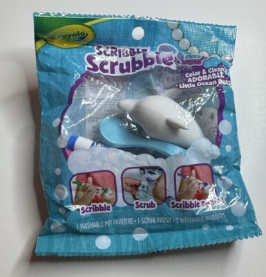 Crayola Scribble Scrubbie Ocean Pets Sydney New/Sealed