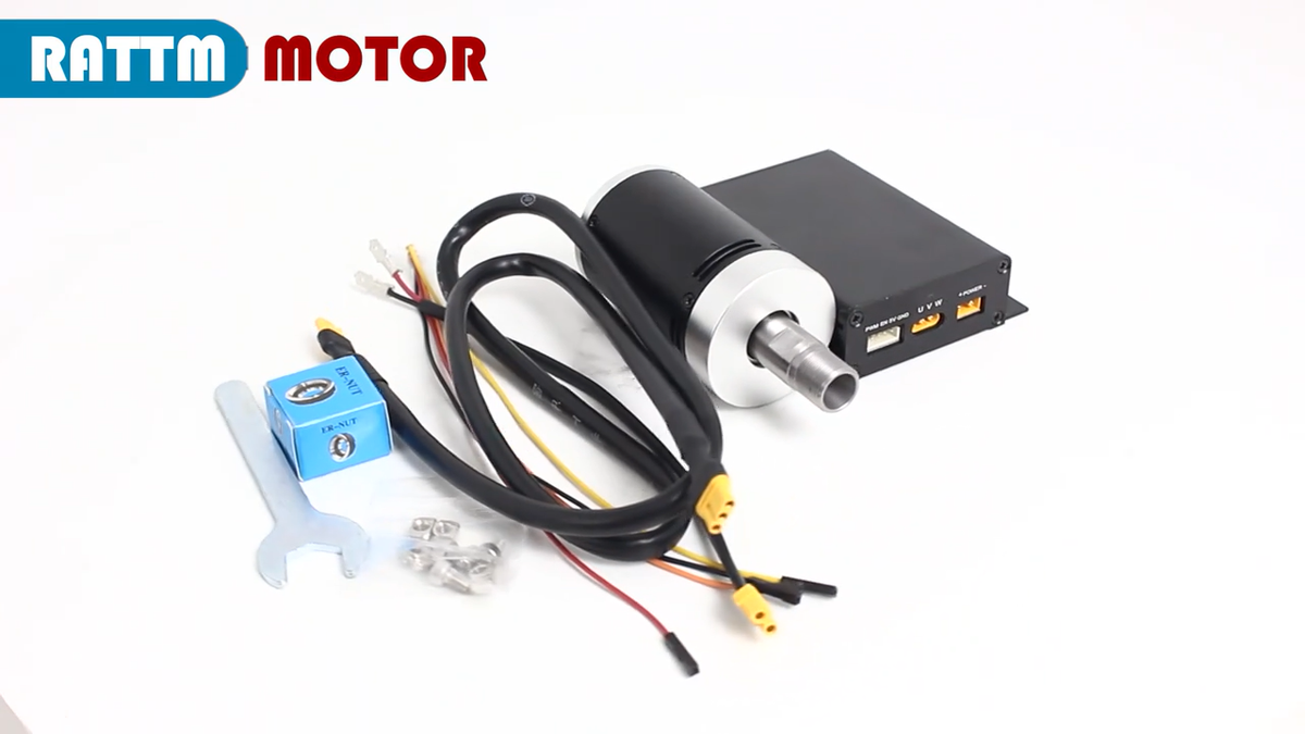 Spindle Motor Cnctopbaos 24v Dc Brushless 12000rpm Er11 Cnc