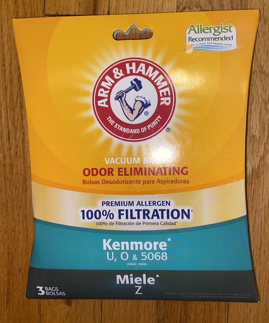 Arm & Hammer Kenmore U O 5068 Odor Eliminating Vacuum Bags 5 Count