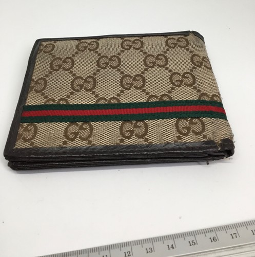 Vintage Gucci Geldbeutel GG Herren Wallet Geldbörse Kartenetui 8 Raum Monogramm. - Bild 3 von 7