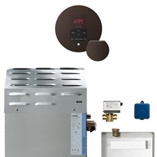 MSSUPER2EC1 12kW Steam Generator with Butler  Round Package in Oil Rubbed Bronze
