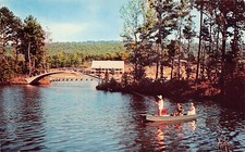 Pine Mountain GA Georgia Ida Cason Callaway Gardens Sibley Center Postcard D4