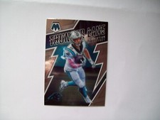 CHRISTIAN McCAFFREY THUNDER LANE INSERT TL-4 PANINI MOSAIC FOOTBALL 2022