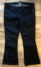 Women's Source Of Wisdom Dark Wash Boot Cut Jeans - Size 16. Plus Size Jeans.