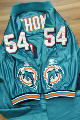 Zach Thomas Miami Dolphins Starter Jersey Pro Line Authentic Teal