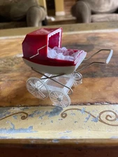 Lundby Pram / Baby Carriage with Baby