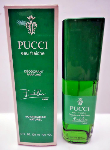 Emilio Pucci Eau Fraîche 120ml.  1980 Vintage EDT Spray - Picture 1 of 6
