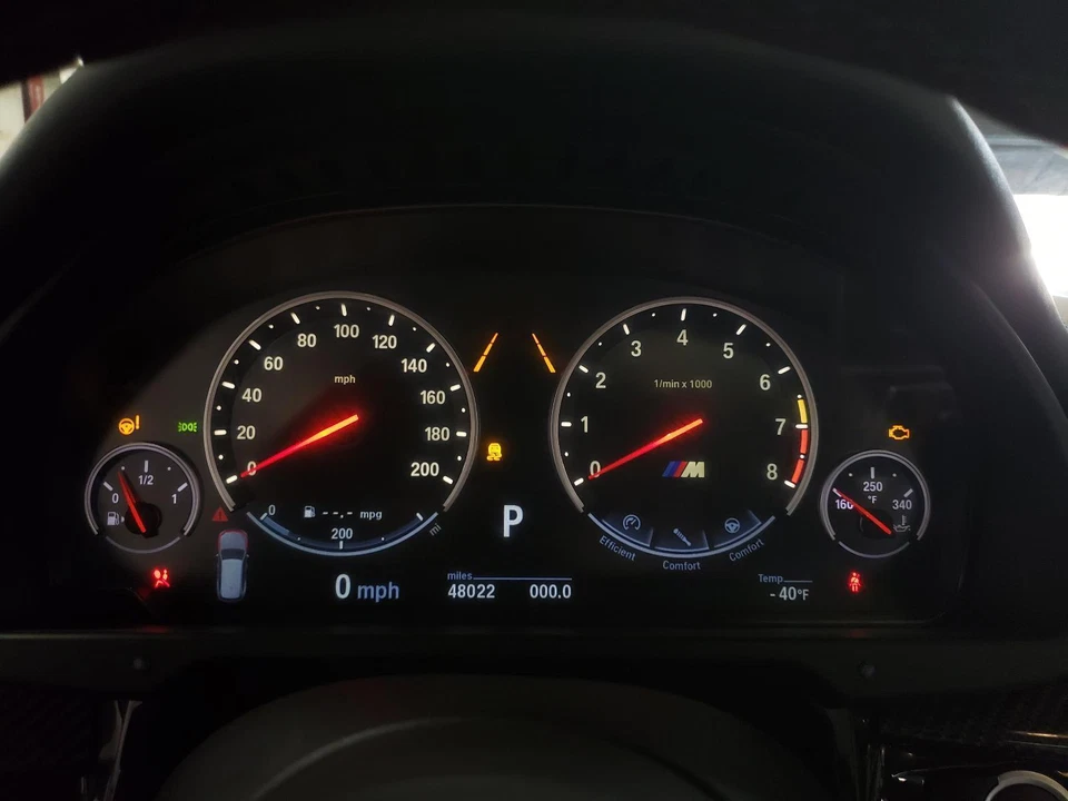 Caja purificadora de aire BMW X5M 15 16 17 18 con AFM ID# 13717848622 Foto 2 de 4