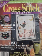 Cross Stitch Needlework October 1998; 21 designs