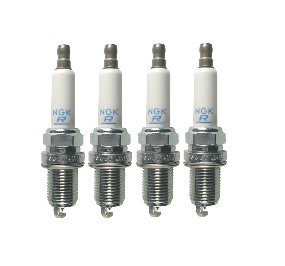 NGK Set of 4 Laser Platinum Spark Plugs Gap 0.040 For Mercedes-Benz C230 SLK230