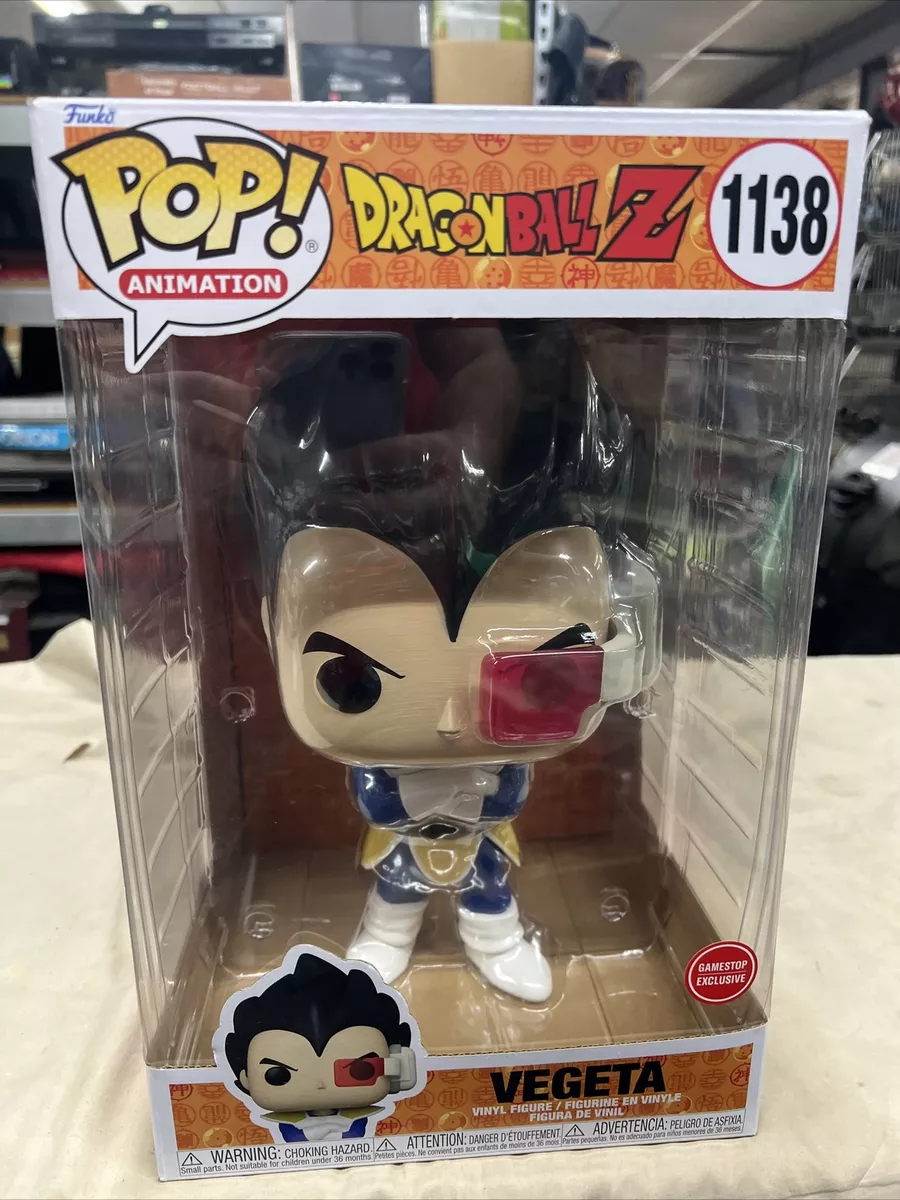 Funko POP Jumbo: Dragon Ball Z Vegeta Vinyl Figure GameStop Exclusive