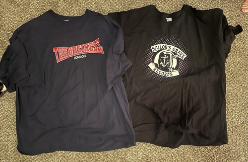 the business t shirt Sailors Grave Records Hardcore Oi Skinhead Punk