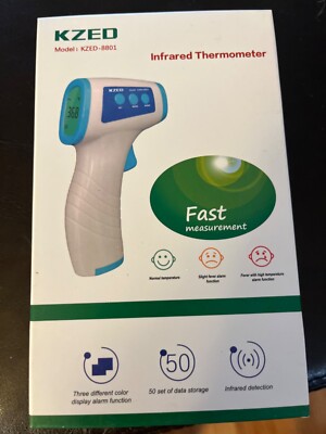  KZED Infrared Thermometers. Lot of 10. New in Boxes. Model - KZED-8801.