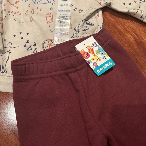 Garanimals Boys 4 Pc Set 6-9 Months Top Pants & Joggers NWT - Picture 9 of 9