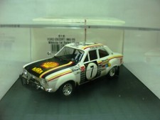 WOW EXTREMELY RARE Ford Escort MkI RS1600 #7 Mikkola 1st Safari 1972 1:43 Trofeu