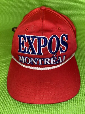 47 Brand Expos Montreal Red Embroidered Cap Cooperstown Collection