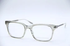 NEW BARTON PERREIRA KLEOS LOF/ANG CLEAR GUNMET AUTHENTIC FRAMES EYEGLASSES 52-20