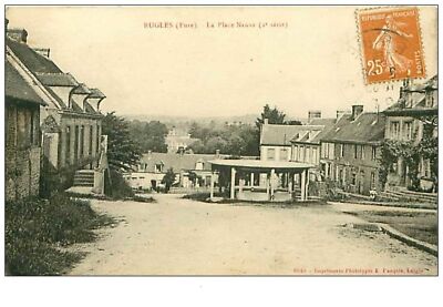 27 RUGLES Nr. 67 La Place Neuve 2. Serie Postkarte Eure 27