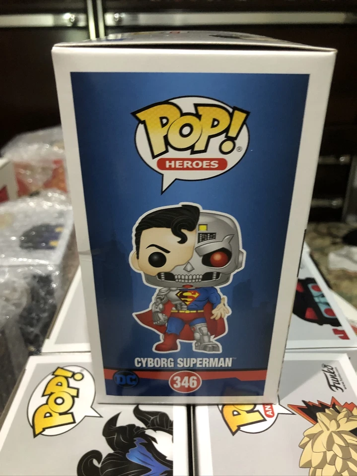 FUNKO POP CYBORG SUPERMAN 346 summer convention 2020 - Immagine 4 di 4