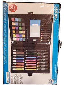 Creatology Art Set for Kids and Beginners 100 Pieces w/ Storage Case for Ages 6+