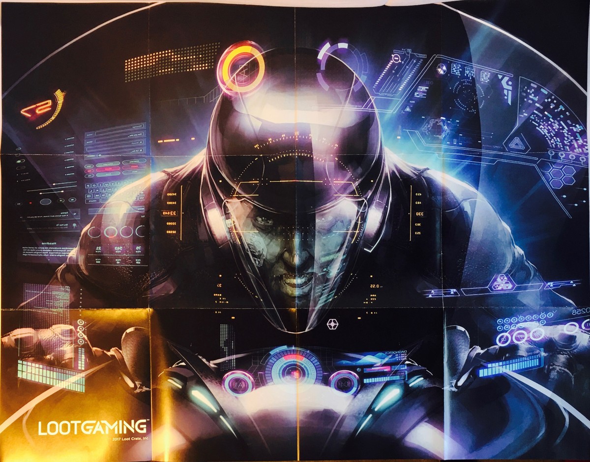 コレクション Loot Gaming March 2017 Future Tech Theme FUTURE TECH Poster Loot Gaming Crate March 2017 | eBay