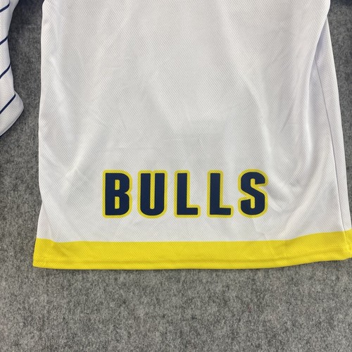 Amarillo Bulls Jersey NAHL Youth S White Minor League Hockey Sewn Patches NWT - Picture 6 of 11