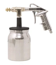 Undercoating Spray Gun Adjustable Nozzle 1 Liter Aluminum Tank