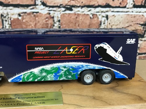 NASA Project Laser Semi Truck Presented to Thiokol Advertising Display Award - Picture 4 of 11