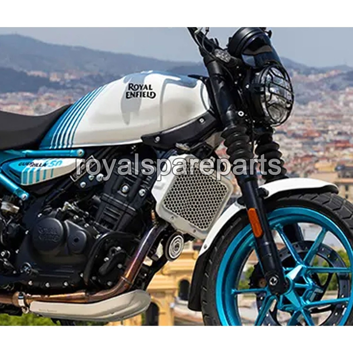 Kühlergrill Silber Für Royal Enfield Himalayan 450 Guerrilla 450 KXA00404 GEc