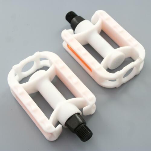 Coppia 1/2" Easy Fit Bicicletta per bambini / Pedali per bicicletta con riflettori - Bianco - Foto 3 di 4