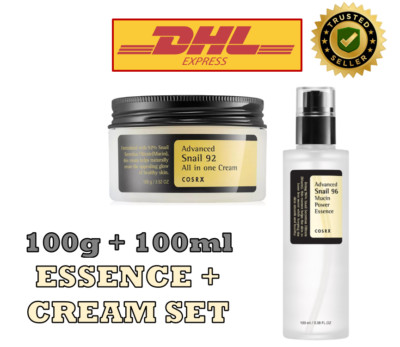 COSRX Advanced Snail 96 Mucin Power Essence 100ml With Snail 92 Moisturizer 100g
