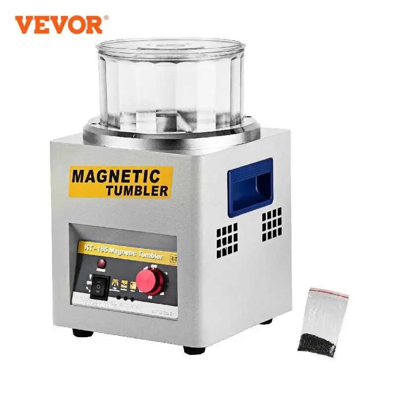 Magnetic Tumbler Jewelry Polisher Mini Metal Finishing Precision Parts Polishers