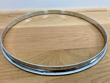 LUDWIG Leedy 12" single Flanged Rack Tom RIM HOOP Counterhoop Part 40s 50s Vtg