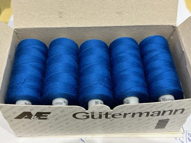 Güterman Polyester-Heavy duty sewing machine thread M36 upholstery 1000m spools  - Image 4 of 4