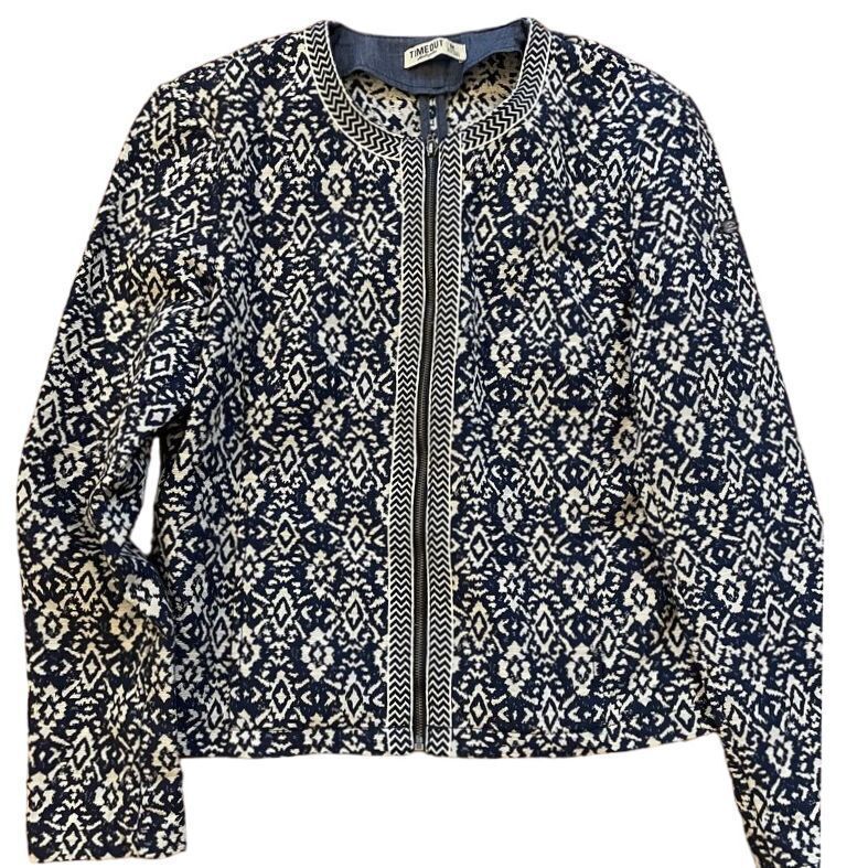 Timeout navy icat jacket size medium - image 1