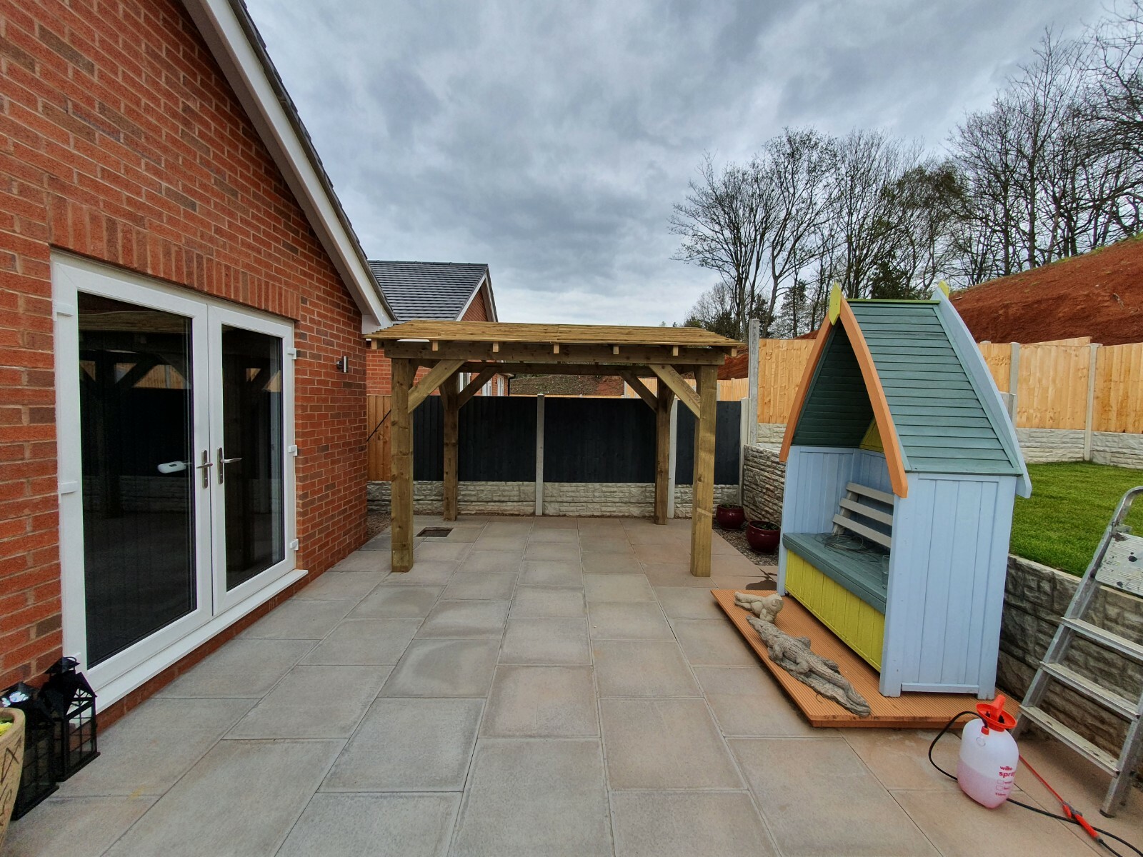 Bespoke heavy duty Wooden Gazebo eBay