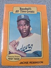1987 Hygrade Baseball's All-Time Greats #_JARO.4 Jackie Robinson  k300